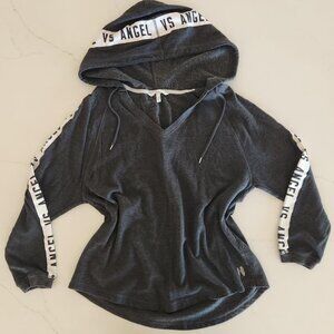 Y2K Victoria’s Secret Sz S VS Angel Gray Pullover hoodie Women's athleisure Cozy